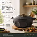 SAVOREN™ FormCast Creative Pot