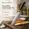 SAVOREN™ TrueSlice Chef Knife Pro